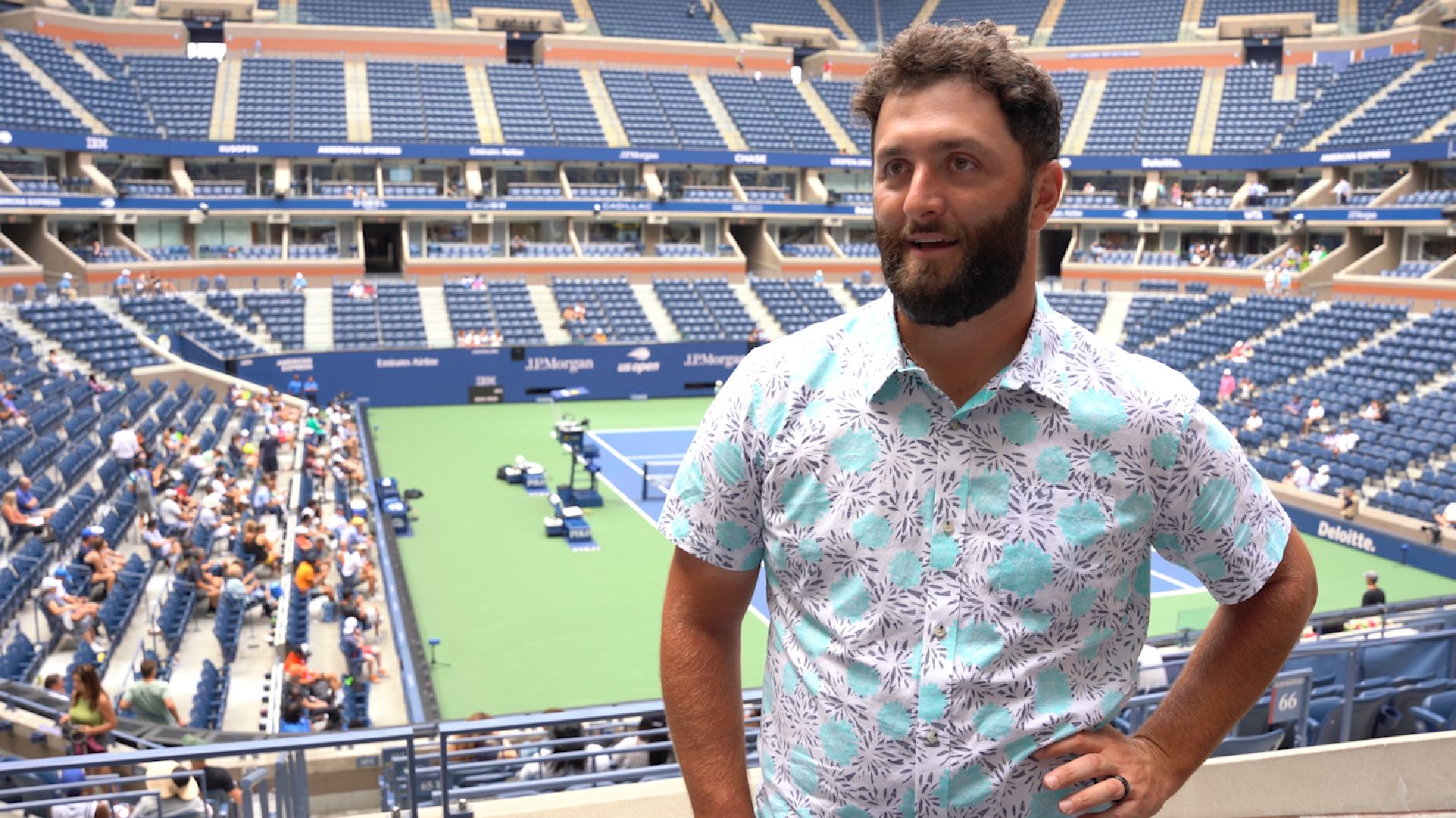 Why Jon Rahm loves tennis, rising star Carlos Alcaraz