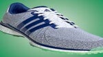 Adidas Tour360 XT-SL Spikeless Textile golf shoes.