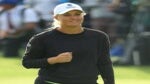 Anna Nordqvist pumps her fist after winning the AIG Women's Open.