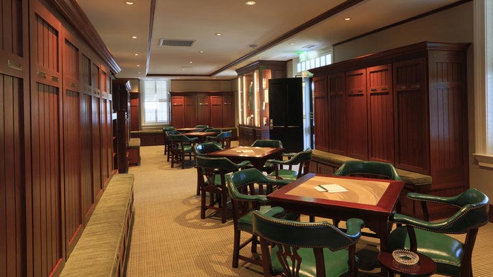 The Champions Locker Room was renovated prior to the 2016 Masters.