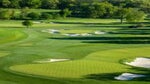 A view of the 15th and 16th holes at Baltusrol's Lower Course