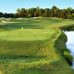 No. 18 at Barefoot Resort's Dye Course.