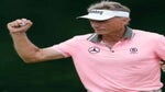 bernhard langer fist pumps