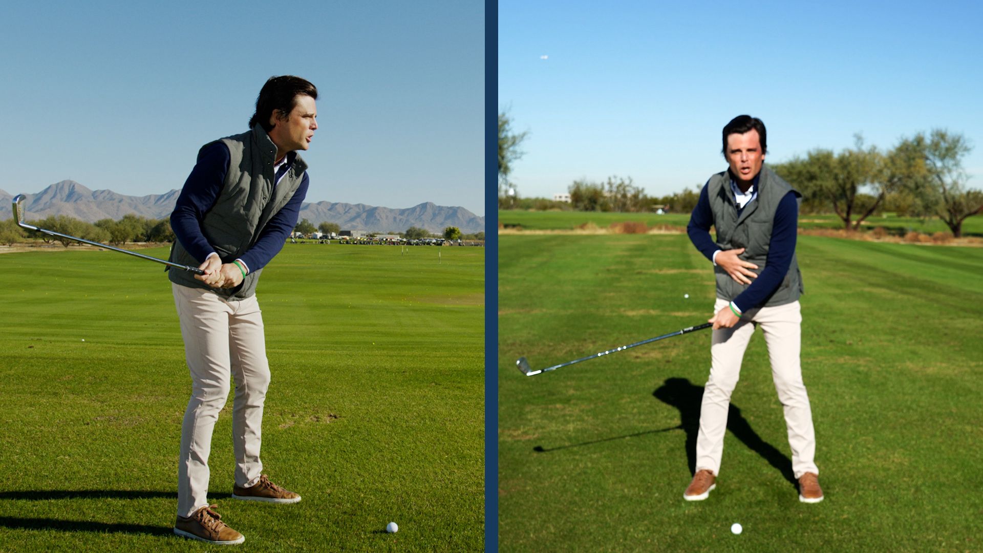 How to avoid hitting your golf ball off the heel
