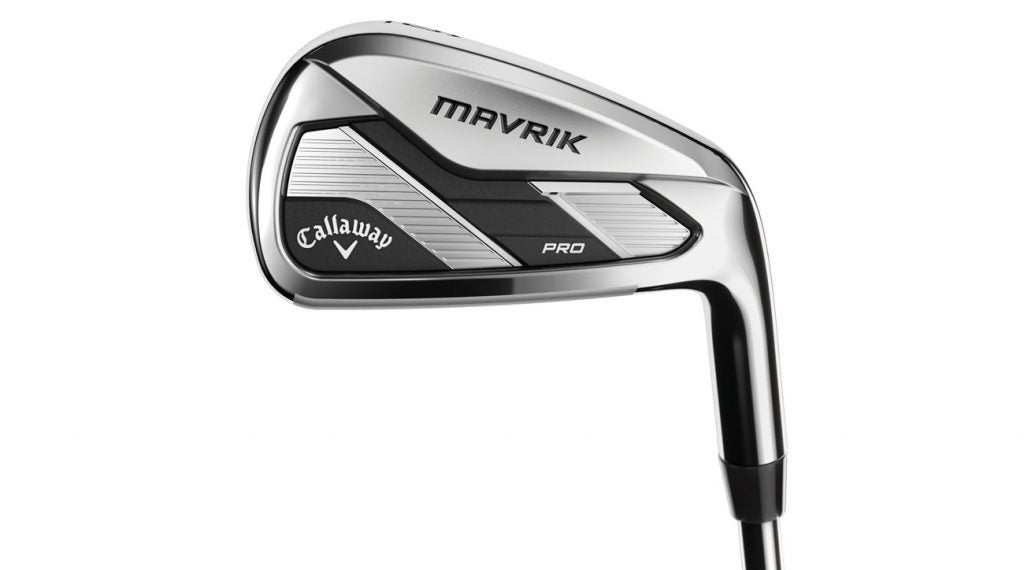 Callaway Mavrik Pro irons.