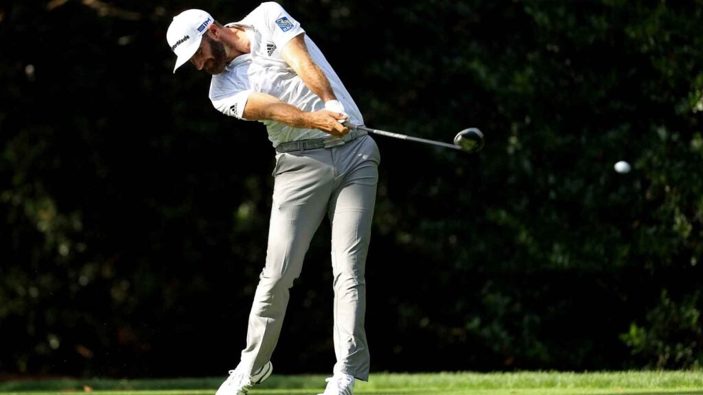 dustin johnson swing