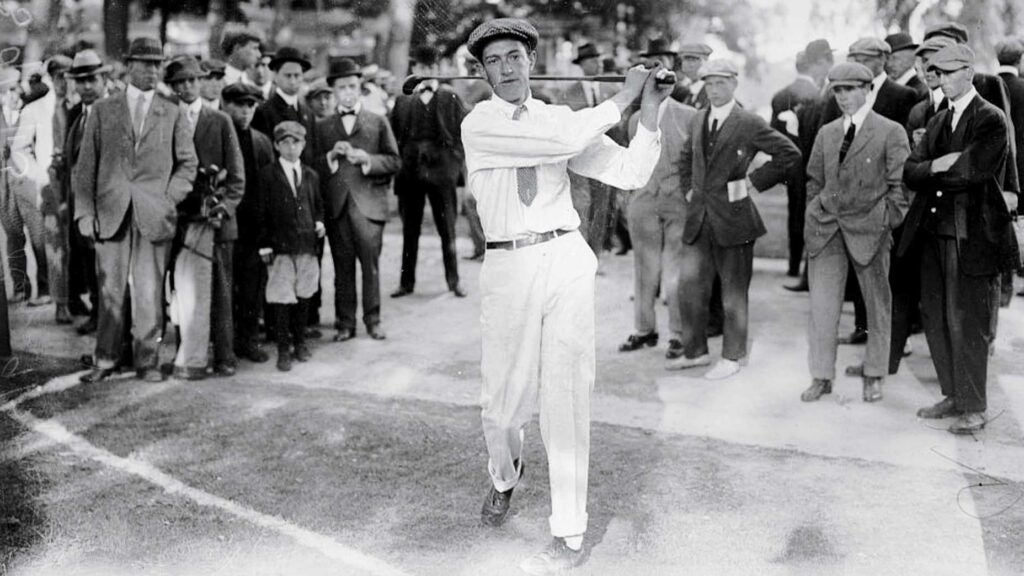 Francis Ouimet was the 1909 Boston schoolboy champ