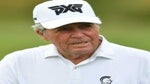 Gary Player looks on during a golf tournament