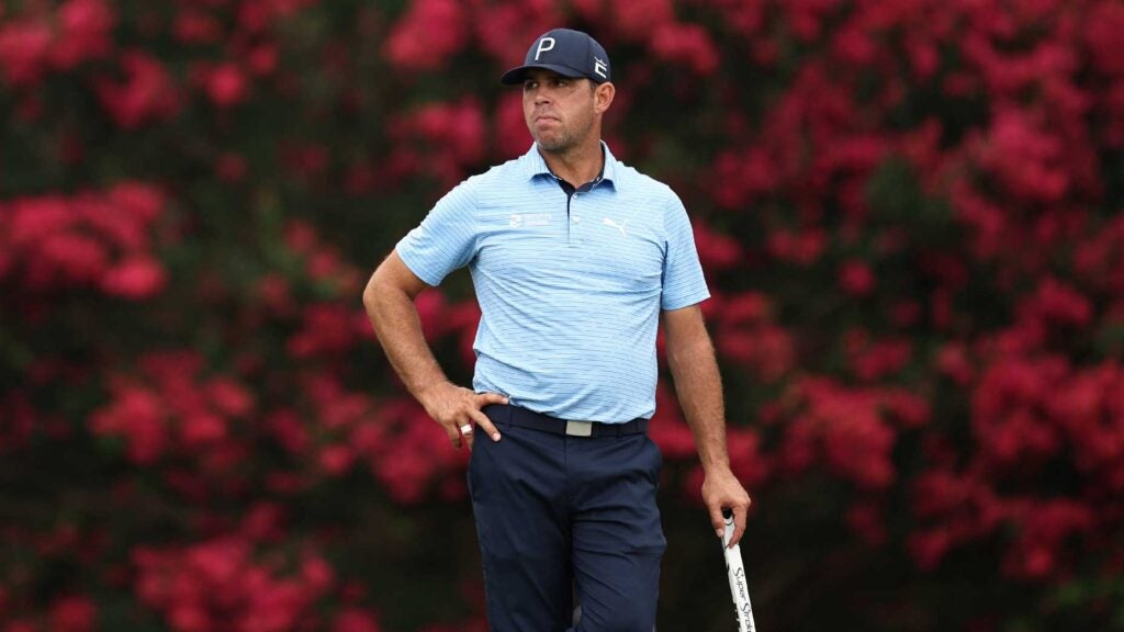 Gary Woodland pictured at the 2023 Wyndham Championship