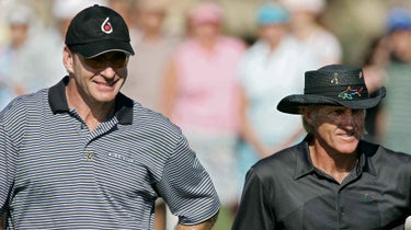 Nick Faldo, Greg Norman