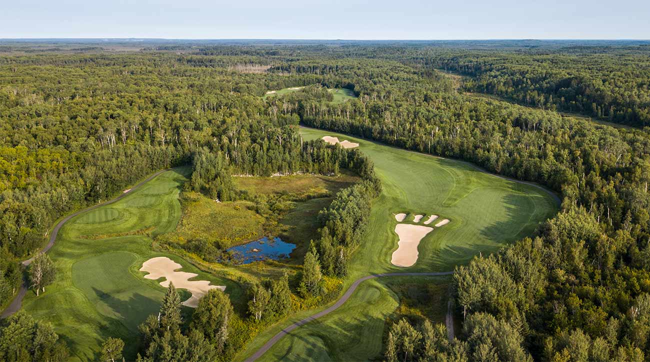 Giants Ridge in northern Minnesota has two 18-hole golf courses.