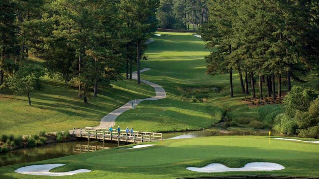 No. 16 at Golden Horseshoe's Gold Course.