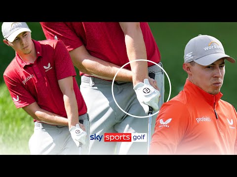 The art of cross-handed chipping! 🎓🪄 | A lesson with US Open champ Matt Fitzpatrick