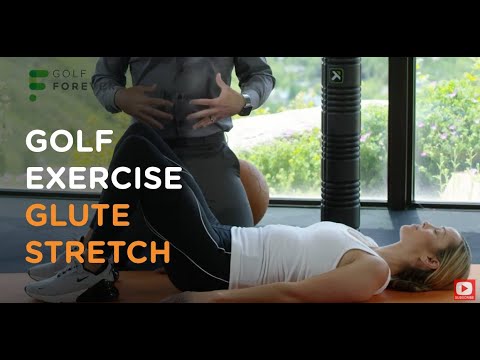 Glute Stretch Piriformis Stretch - Exercise Demonstration