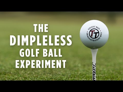 The Dimpleless Golf Ball Experiment