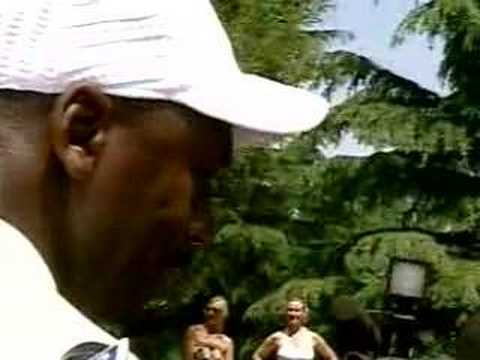 Michael Jordan & Tiger Woods Playing Golf