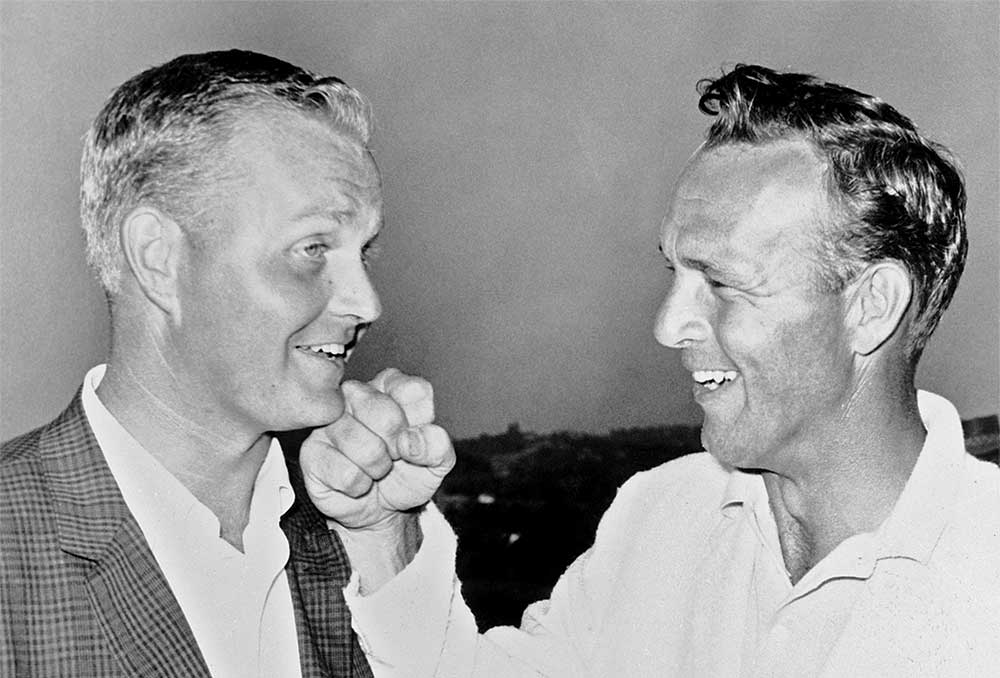 Jack Nicklaus took down Arnold Palmer at Oakmont to win his first major title.
