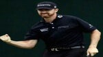 Jimmy Walker fist-pumps