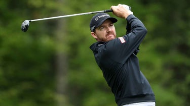 Jimmy Walker in finish position