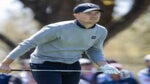 Jordan Spieth watches shot during 2022 WGC-Dell Technologies Match Play