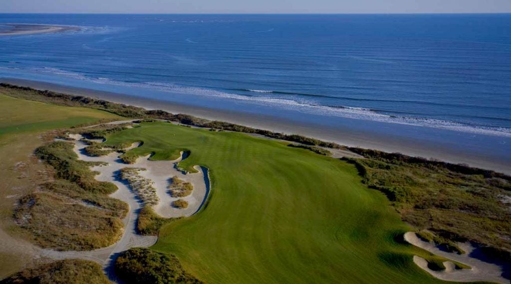 The 18th hole on Kiawah Island's Ocean Course.