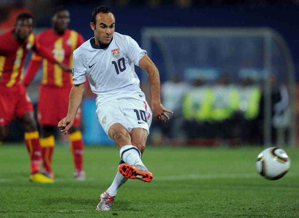 Landon Donovan is a good bet from the penalty spot.