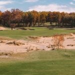 A view of the 2nd hole at Mammoth Dunes.