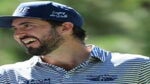 Mark Bubbard laughs during golf tournament