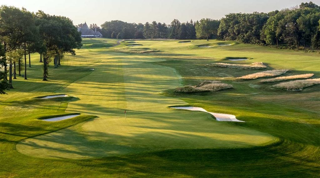 The opening hole at Mountain Ridge Country Club in New Jersey.