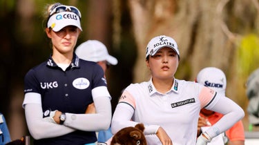 nelly korda and jin young ko stand