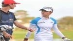 Nelly Korda and Sebastian Korda at 2021 PNC Championship