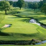 the 6th hole at oak hill country club