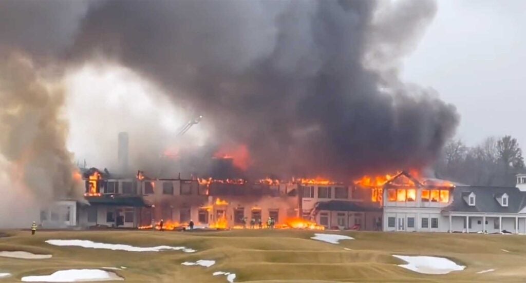 Oakland Hills country club in michigan.