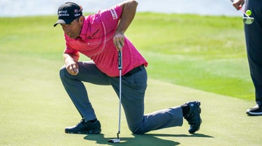 padraig harrington reads green