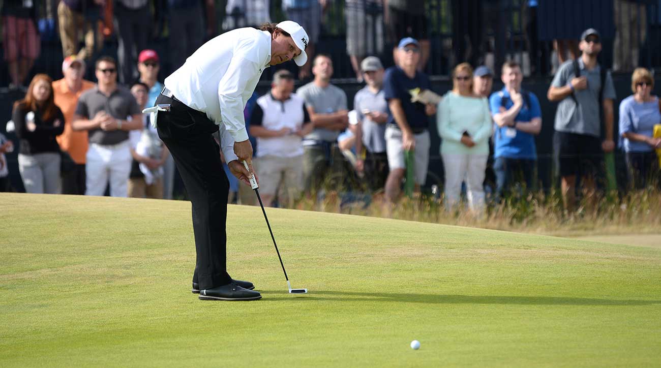 Phil Mickelson is paired with Justin Thomas for the first two rounds at the WGC-Bridgestone.