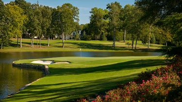 A green at Quail Hollow.