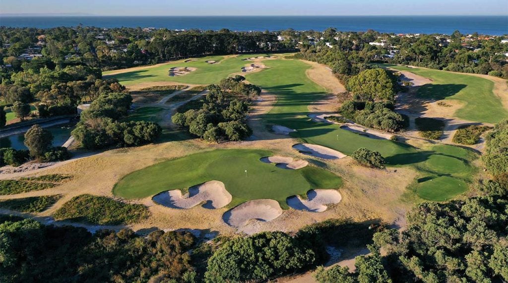 Royal Melbourne is one of many of Australia's glittering golf offerings.     