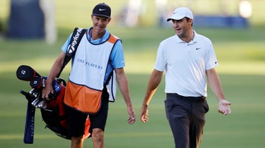 scottie scheffler and ted scott at players championship