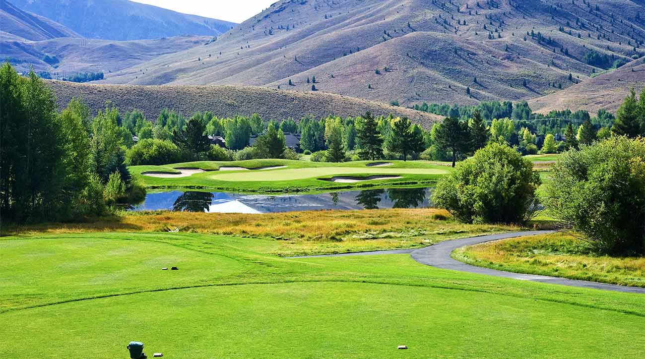 A look at one of the golf courses at Sun Valley Resort.