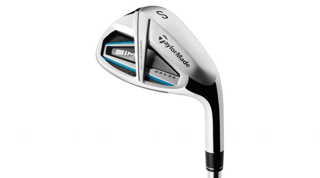 TaylorMade SIM Max OS irons.