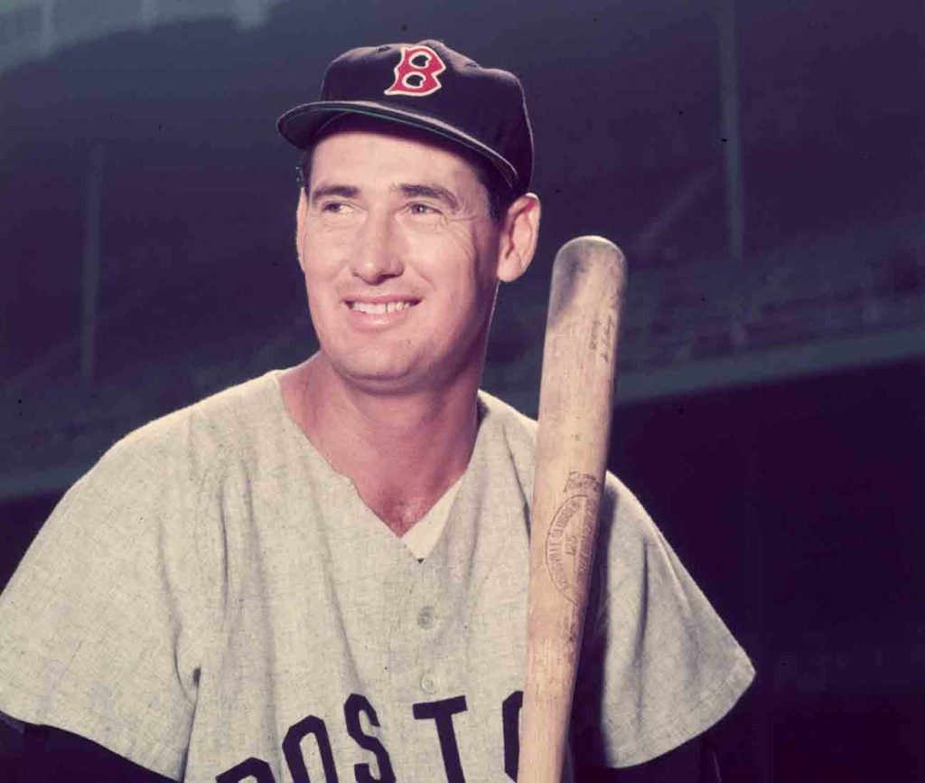 Ted Williams hit .406 in 1941 — the last baseball player to crack the .400 mark for a full season.