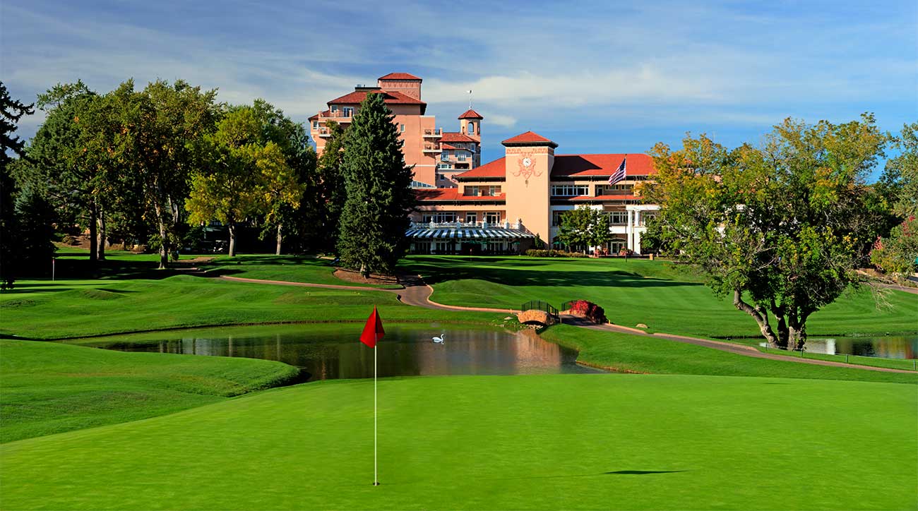 The East Course at The Broadmoor in Colorado.