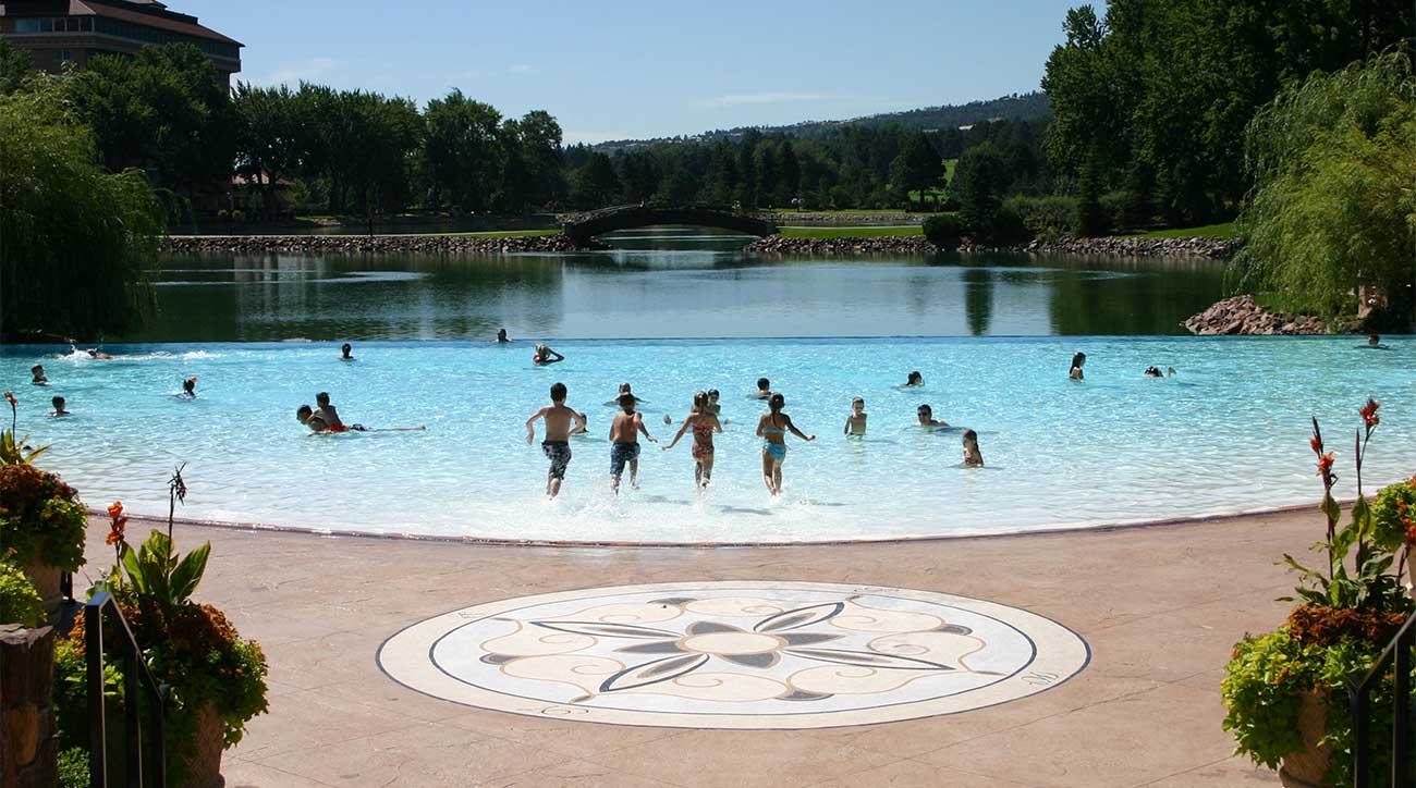 The Broadmoor pool is as good as the rest of the amenities.