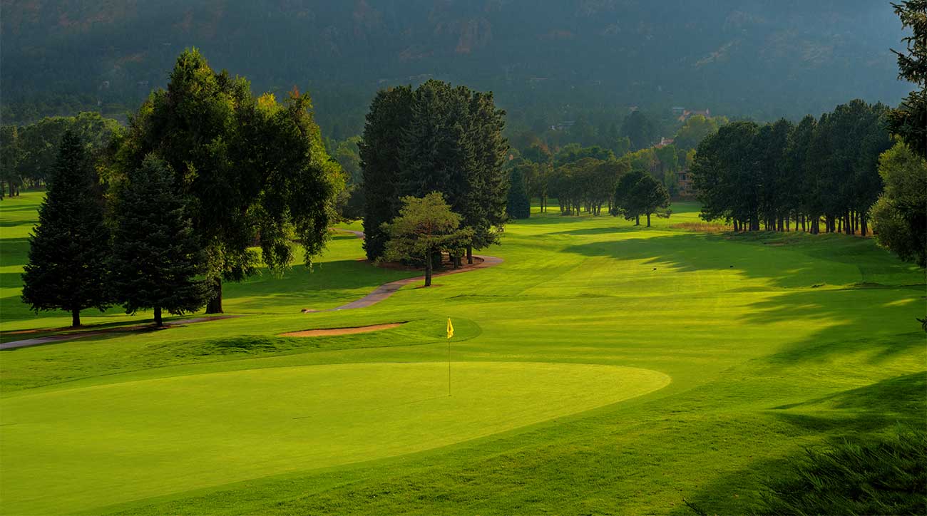 The West Course at The Broadmoor in Colorado.