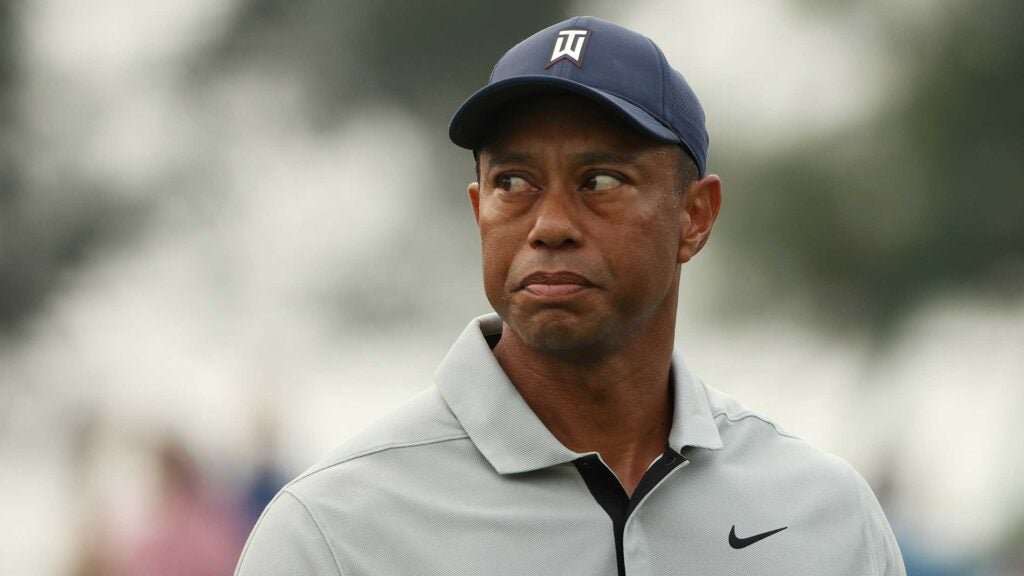 tiger woods at 2023 masters