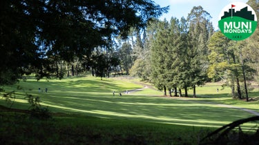 Tilden Park's opening hole.