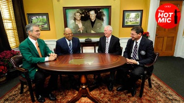 mike tirico at the masters