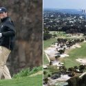 Right: Tom Brady; Left: Seminole Golf Club