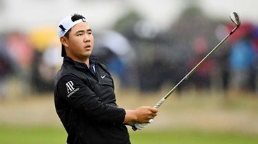 tom kim swings open