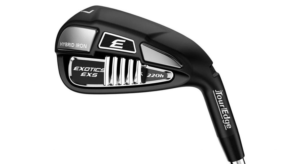 Tour Edge Exotics EXS 220h irons.